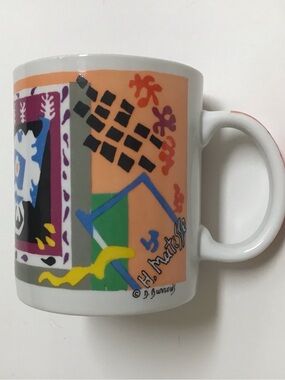 Matisse Chaleur Masters Collection Coffee Mug D. Burrows Abstract Taiwan Vintage